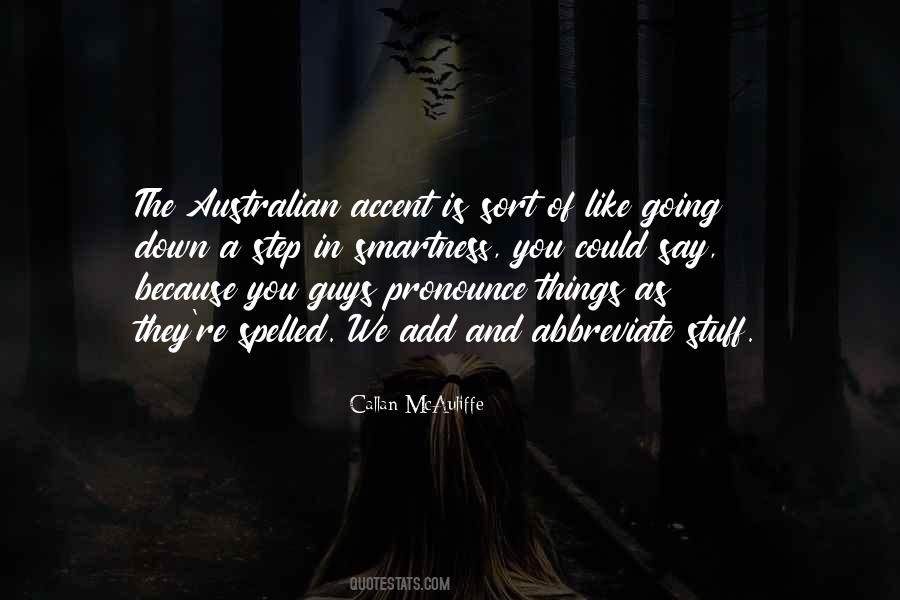 Quotes About Australian #1320352