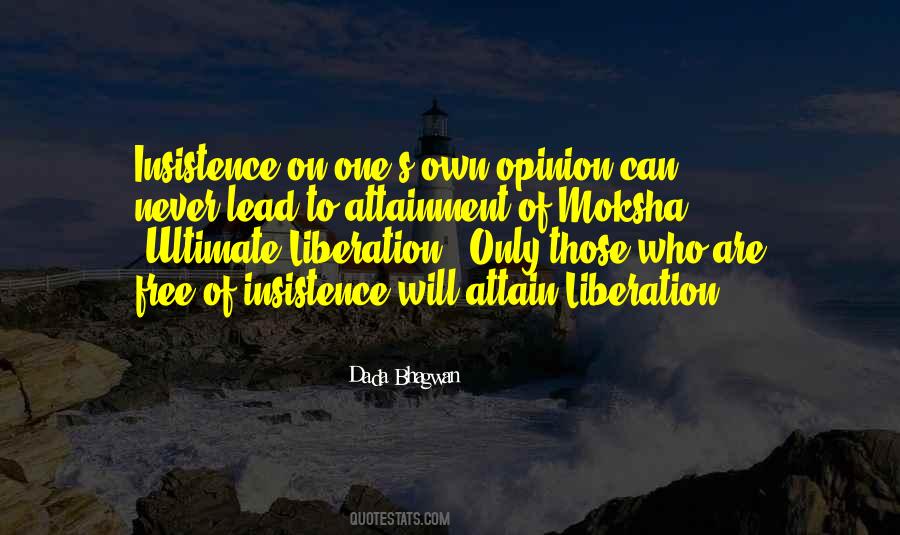 Ultimate Liberation Quotes #1438439