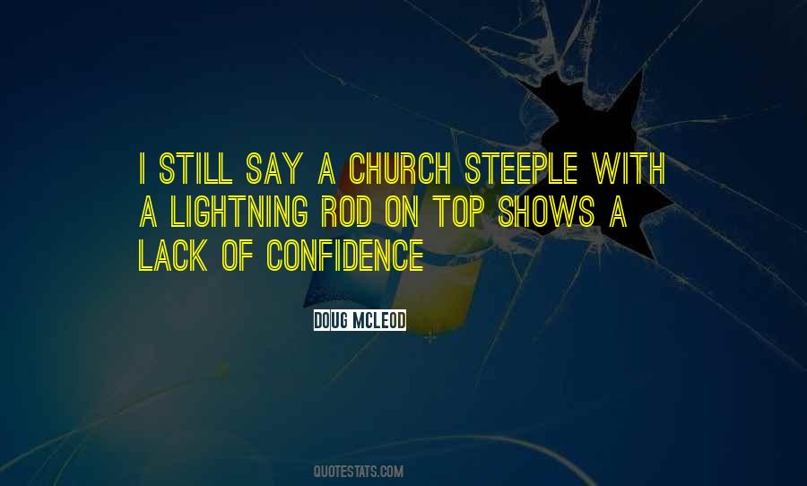 Quotes About Lack Of Confidence #1357904