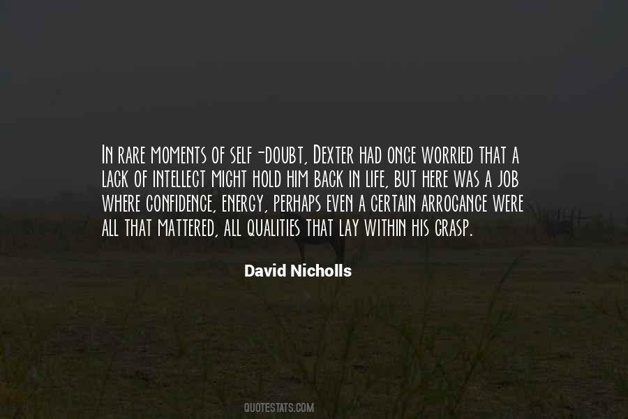 Quotes About Lack Of Confidence #163057