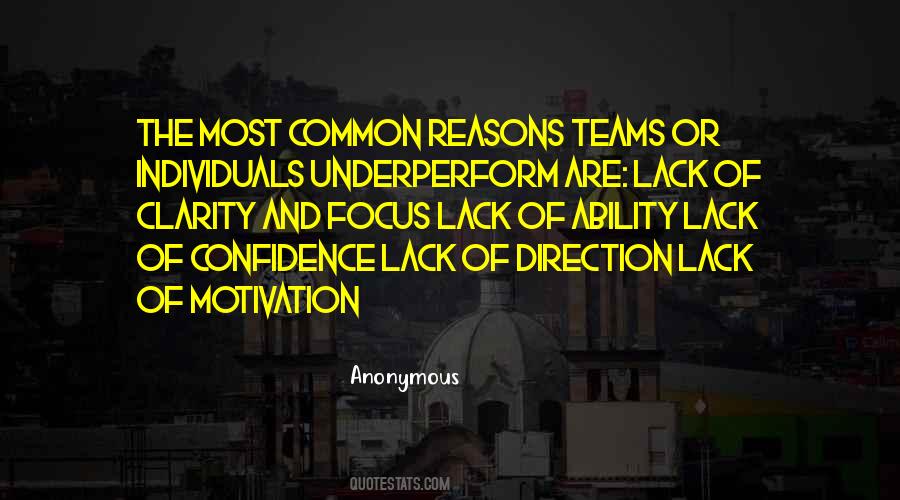 Quotes About Lack Of Confidence #1827014
