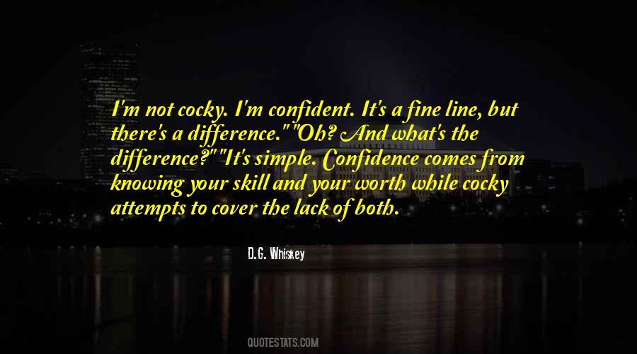 Quotes About Lack Of Confidence #208900