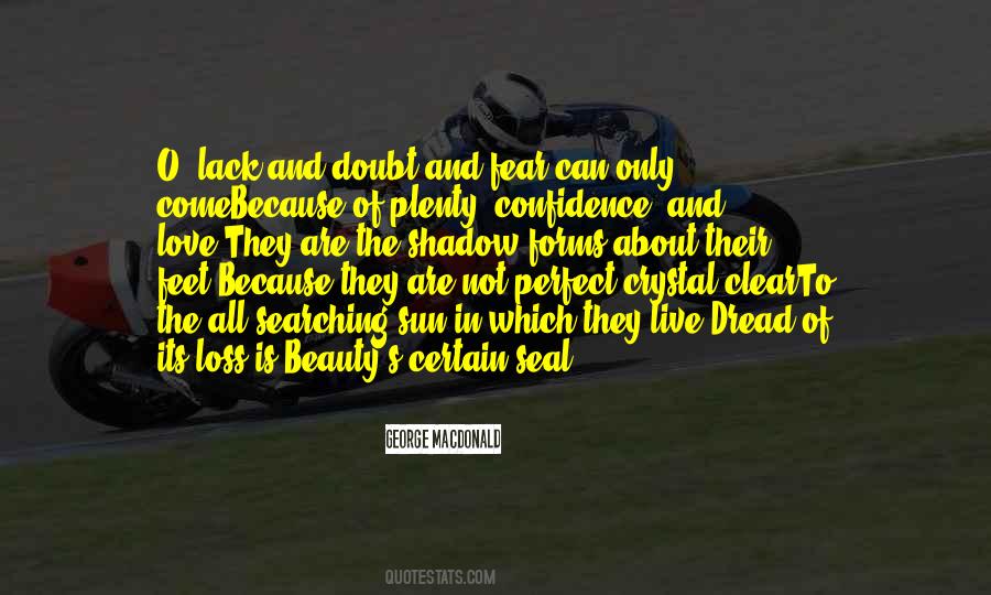Quotes About Lack Of Confidence #211032
