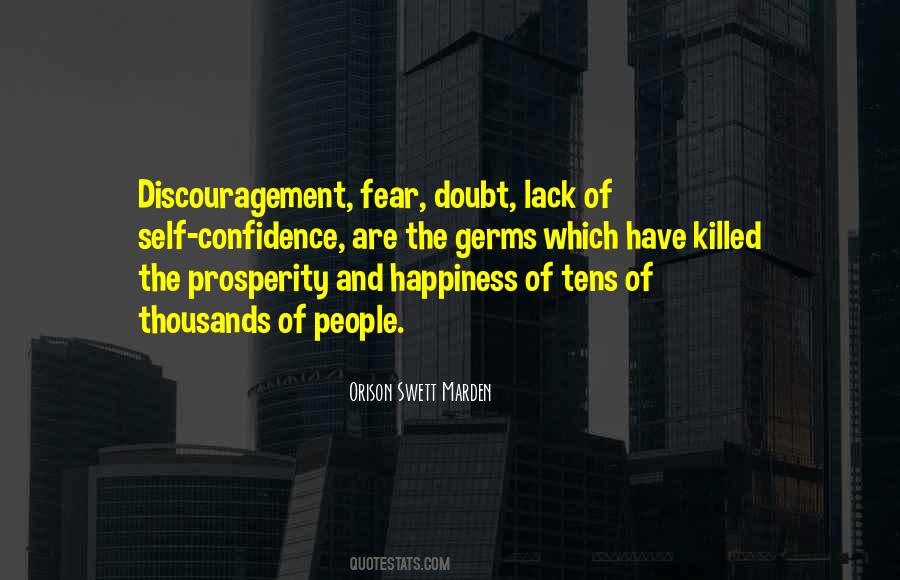 Quotes About Lack Of Confidence #744844