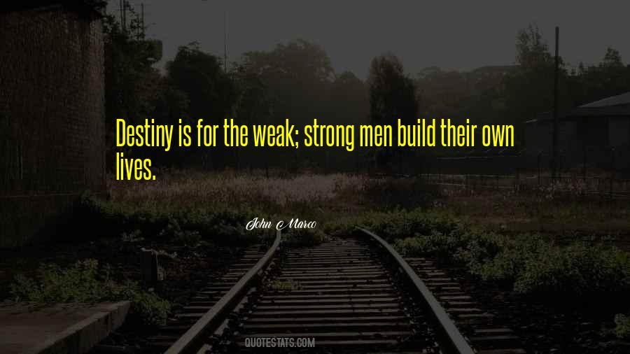 Strong Men Quotes #1138370