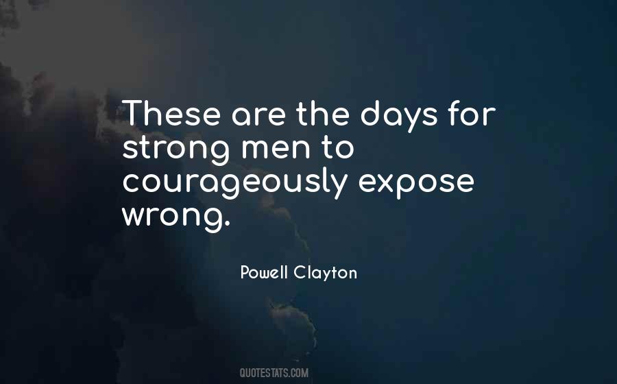 Strong Men Quotes #1156539