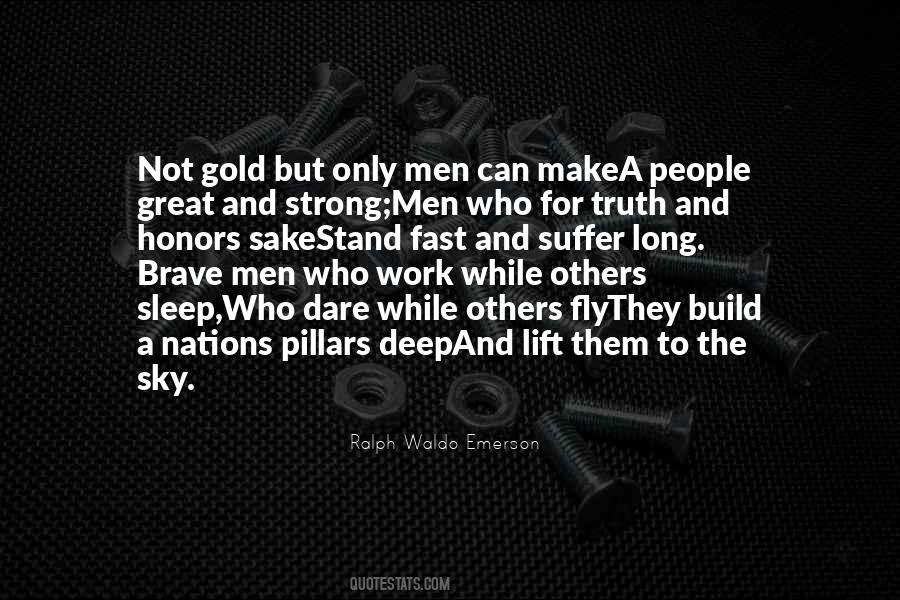 Strong Men Quotes #1300603