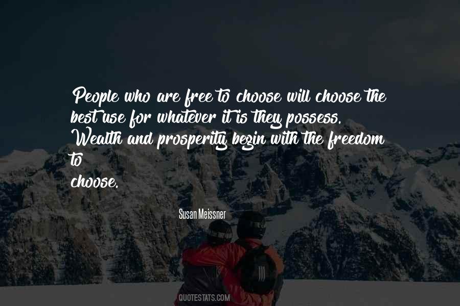 Quotes About Freedom To Choose #521055