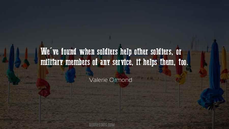 Quotes About Military Service Members #330284
