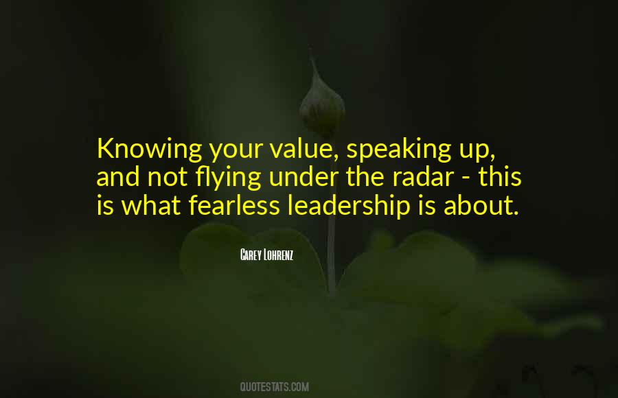 Quotes About Speaking Up #1001722