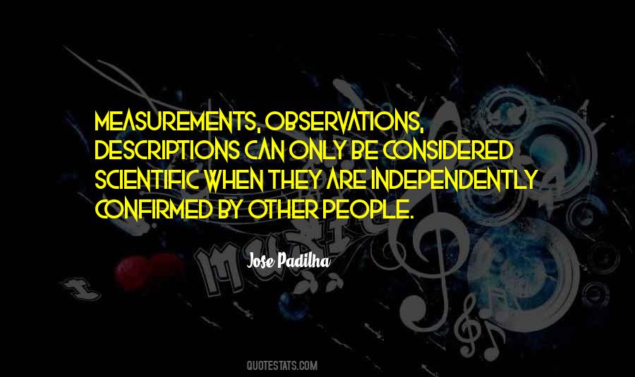 Quotes About Observations #1336884