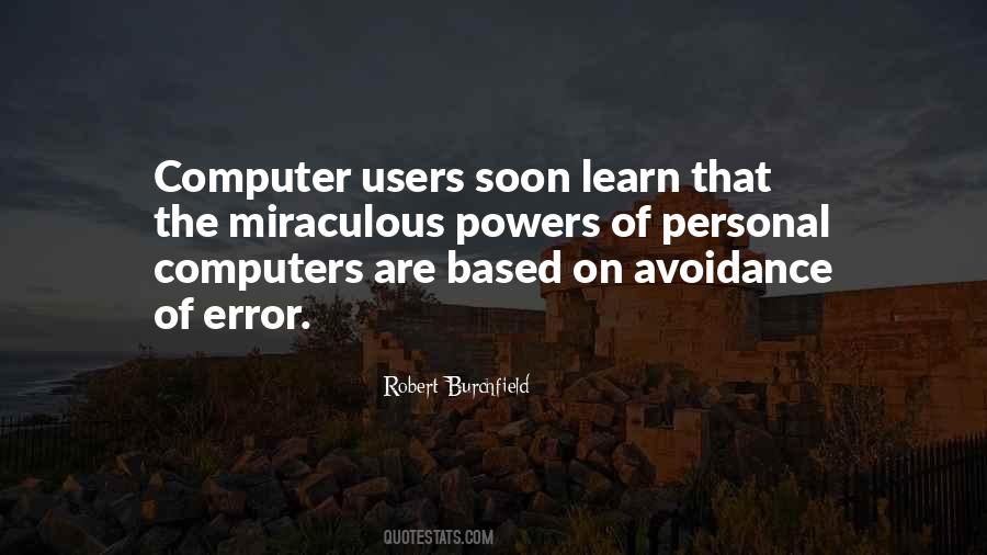 Quotes About Computer Errors #1003933