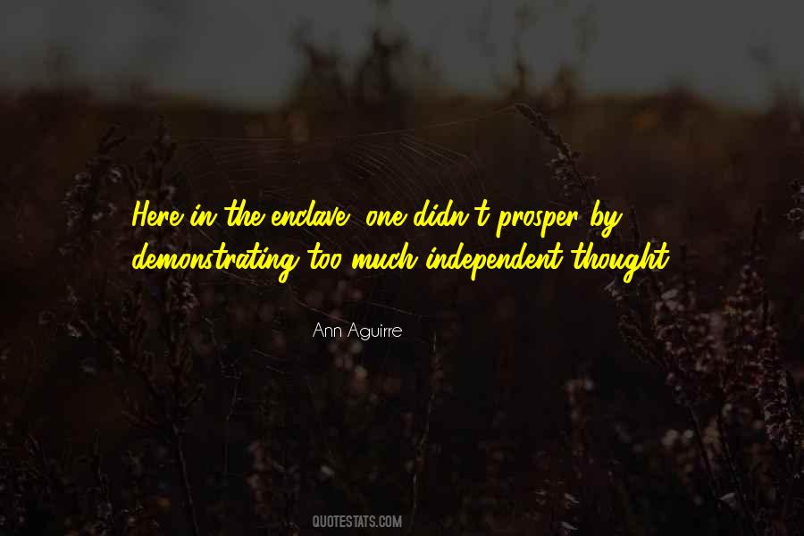 Quotes About Independent Thought #1570613
