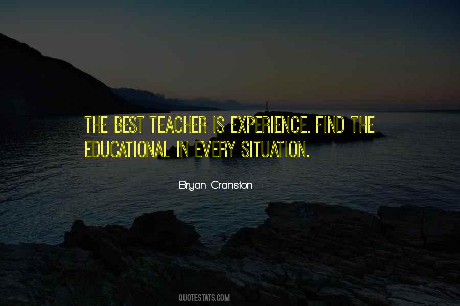 The Best Teacher Quotes #1061604