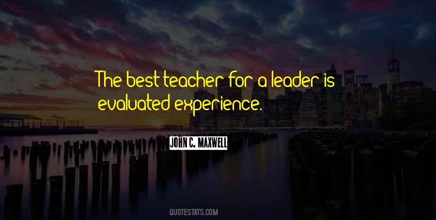 The Best Teacher Quotes #1269284
