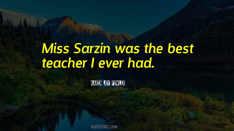 The Best Teacher Quotes #267796