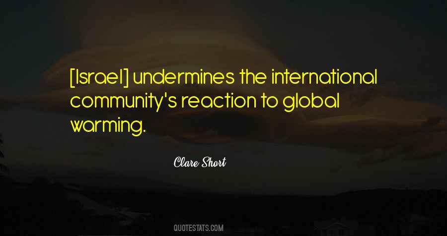 Quotes About Global Community #1095768