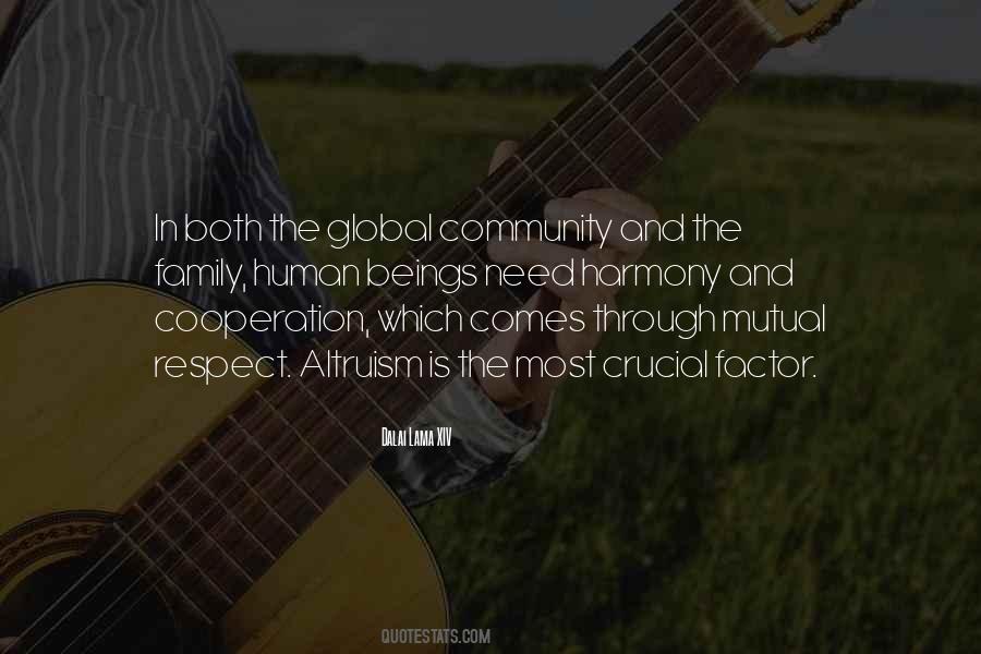 Quotes About Global Community #189757