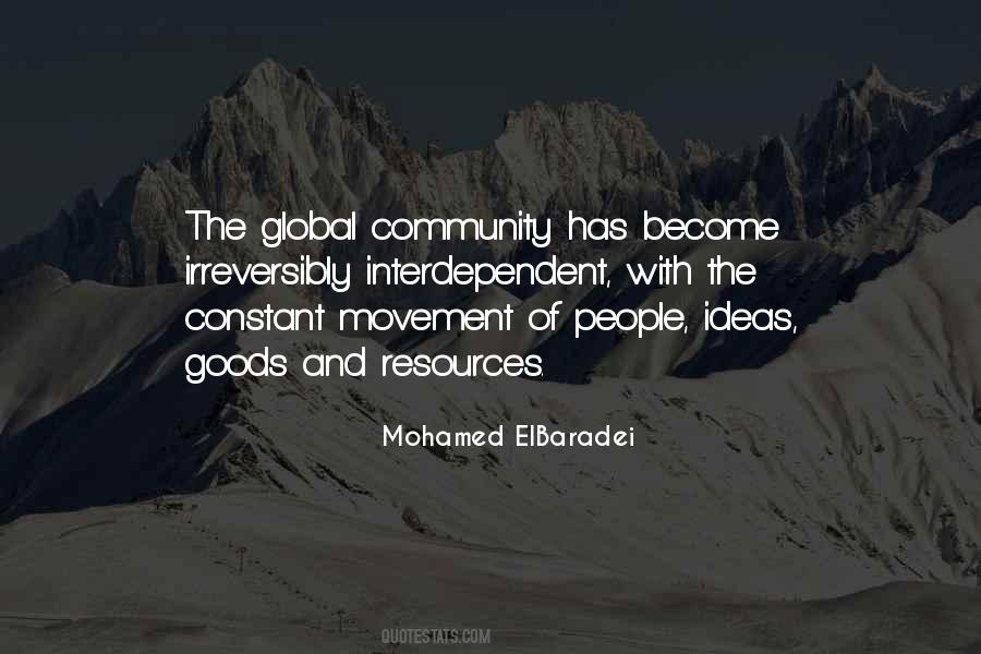 Quotes About Global Community #644357