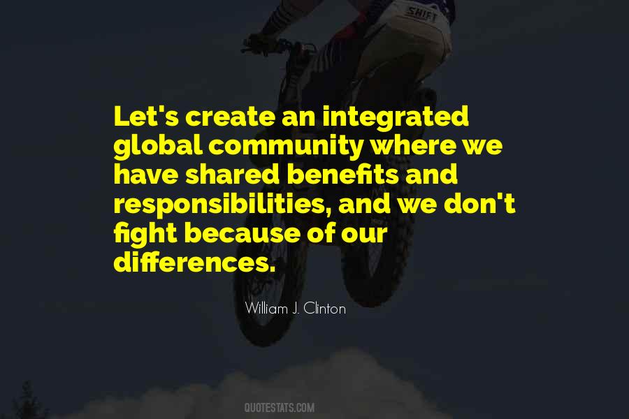 Quotes About Global Community #857254