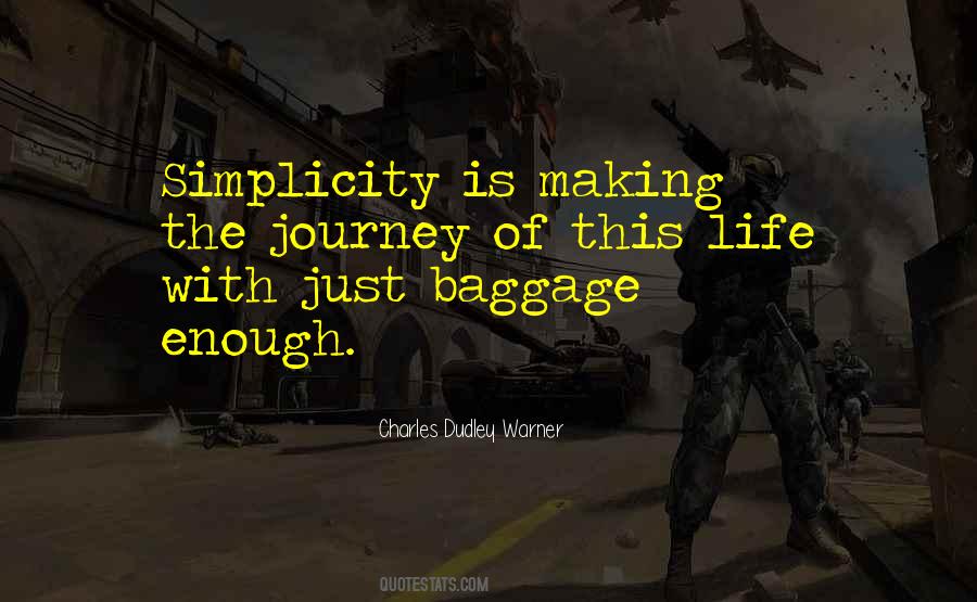 Quotes About Baggage Life #1829732