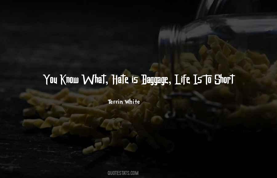 Quotes About Baggage Life #405105