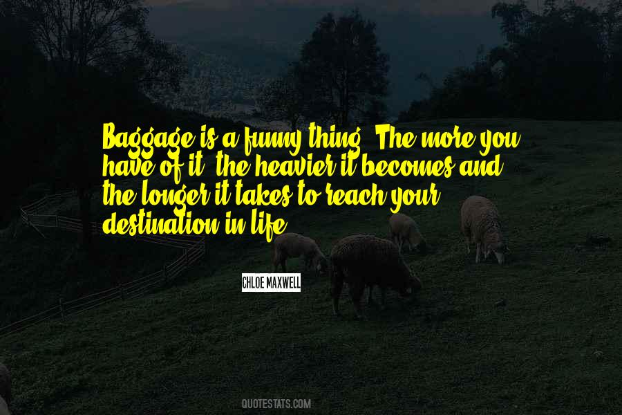 Quotes About Baggage Life #869608