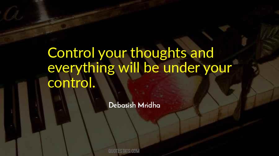 Under Your Control Quotes #802296