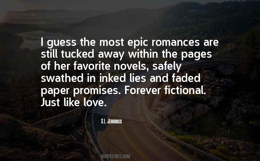 Quotes About Epic Love #198365