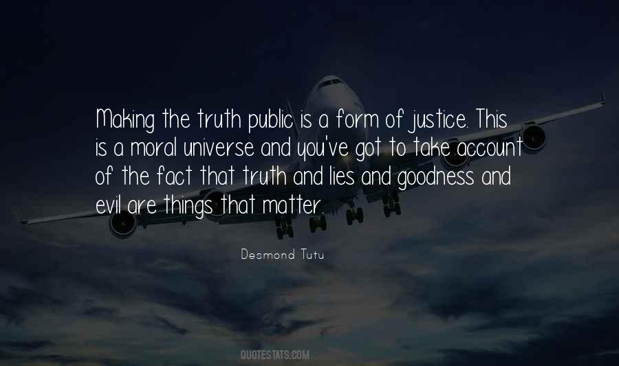 Quotes About Truth And Justice #445103