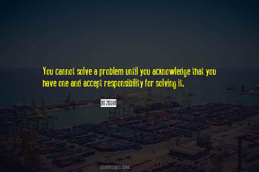 Solve A Problem Quotes #388318