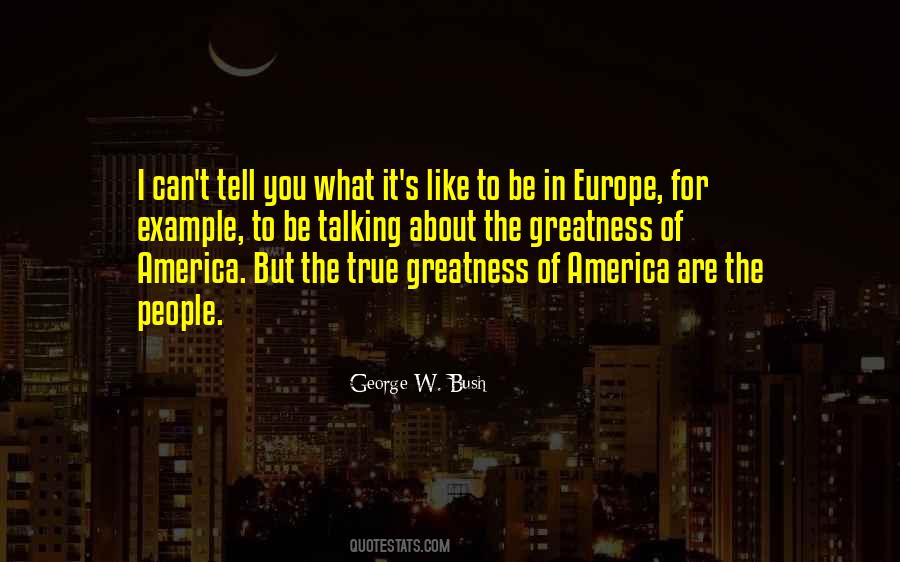 Europe To America Quotes #598052