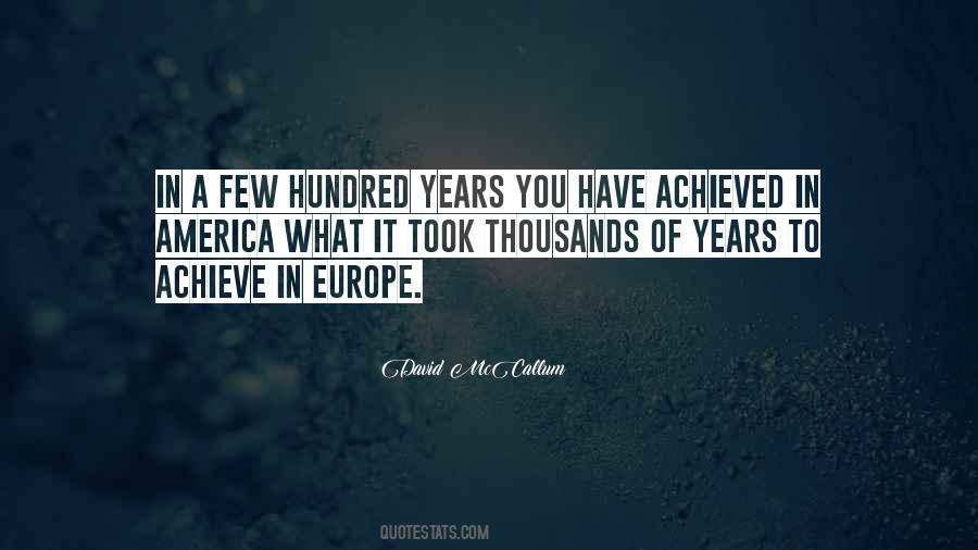 Europe To America Quotes #679339
