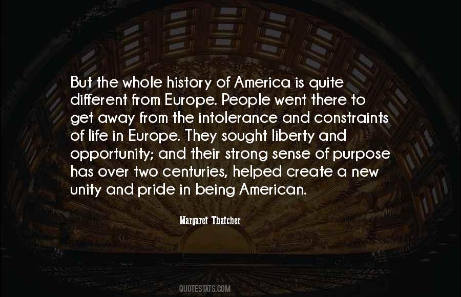Europe To America Quotes #721597
