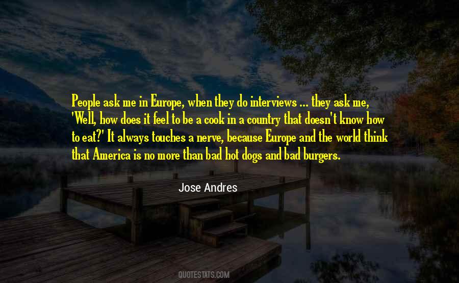 Europe To America Quotes #931948