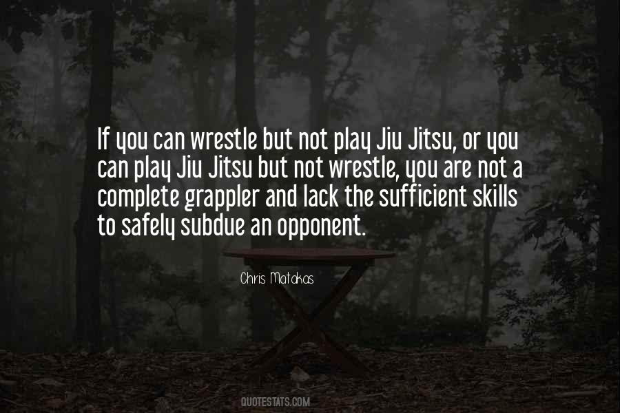 Quotes About Grappling #893053