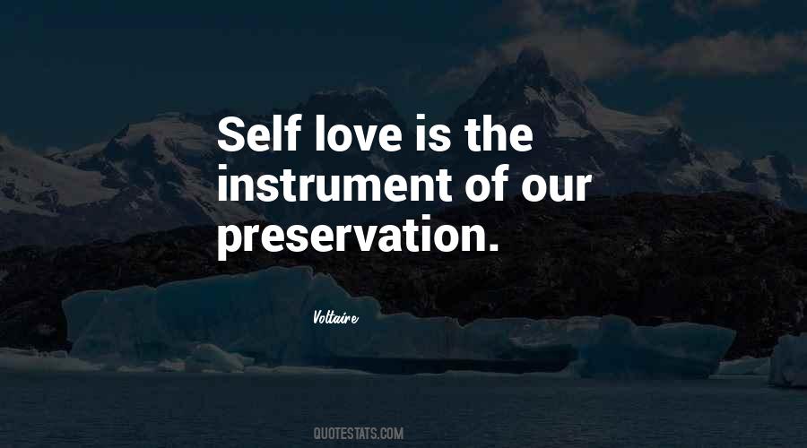 Quotes About Preservation Of Self #546080