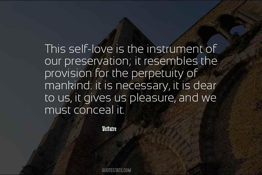 Quotes About Preservation Of Self #654122