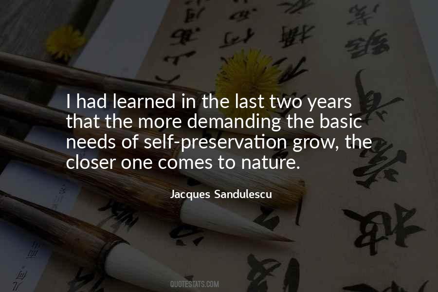 Quotes About Preservation Of Self #968024