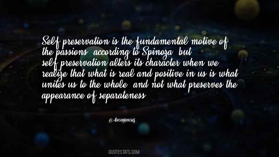 Quotes About Preservation Of Self #995658