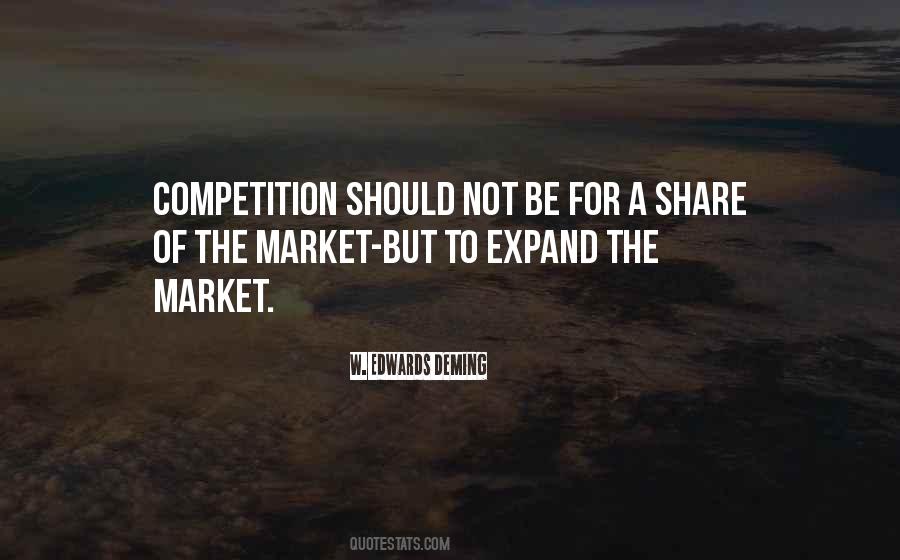 Quotes About Market Share #88193