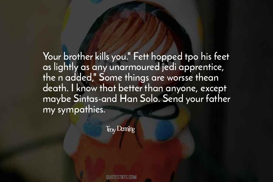 Quotes About Death Brother #1617143