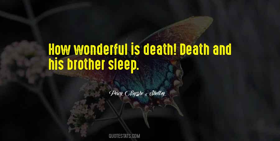 Quotes About Death Brother #448916
