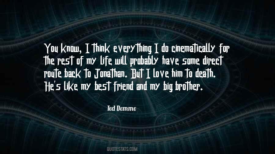 Quotes About Death Brother #79969