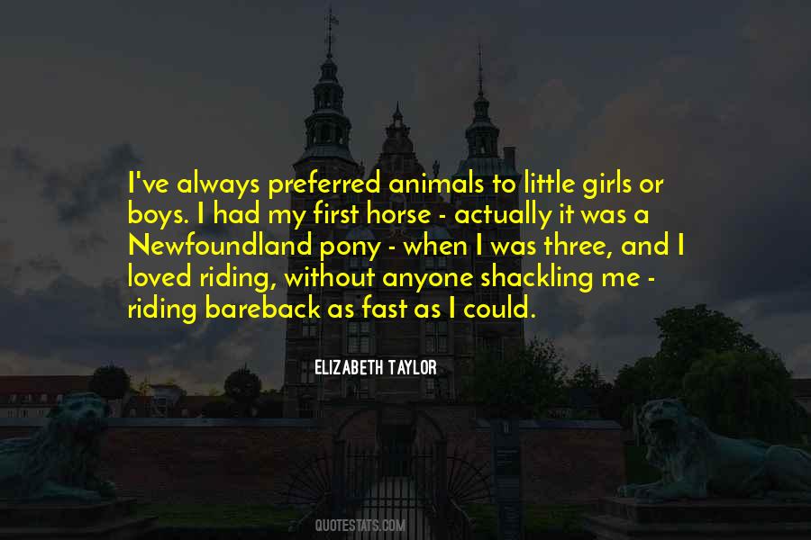 Quotes About A Girl And Her Horse #1411477