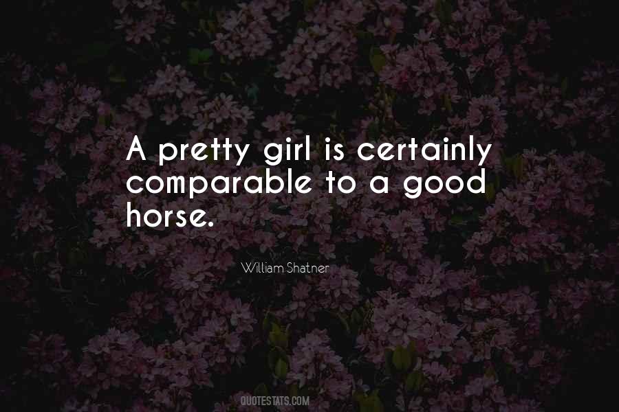 Quotes About A Girl And Her Horse #991778