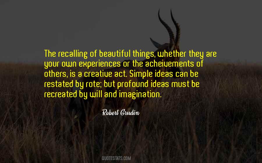 Beauty Of Imagination Quotes #1054741