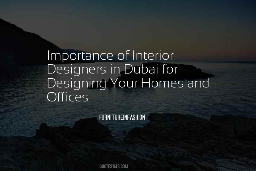 Quotes About Interior Designers #125646