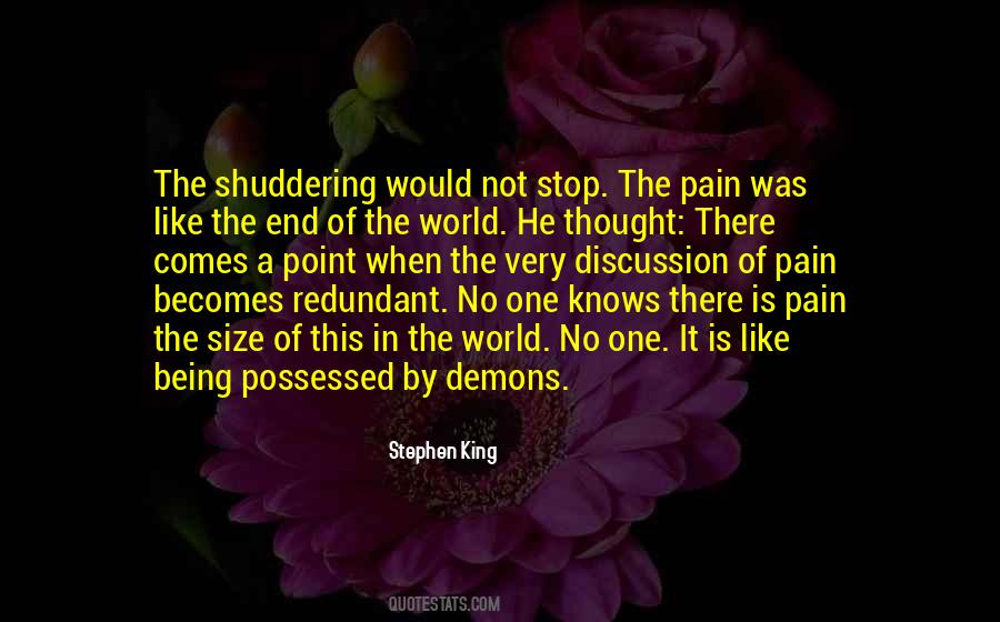 Quotes About Shuddering #1634751