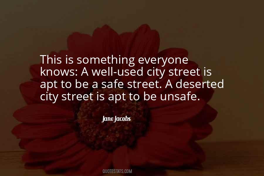 Quotes About City Streets #223956